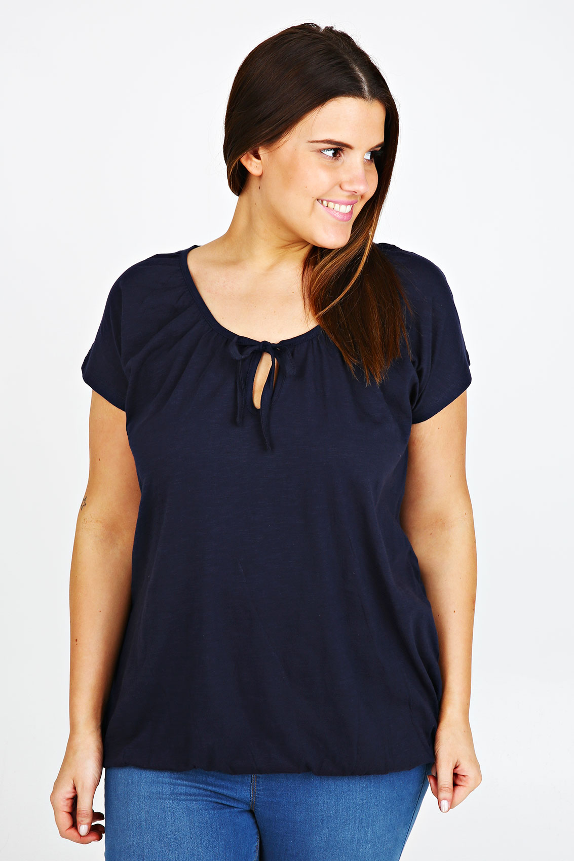 bubble hem tops