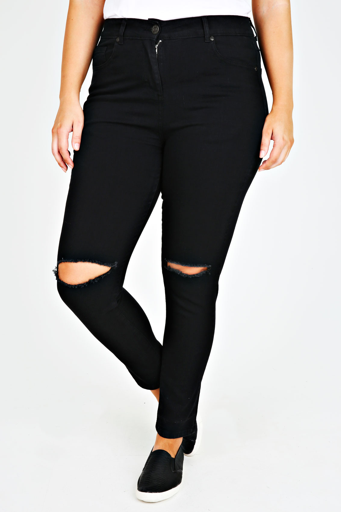 plus size skinny jeans