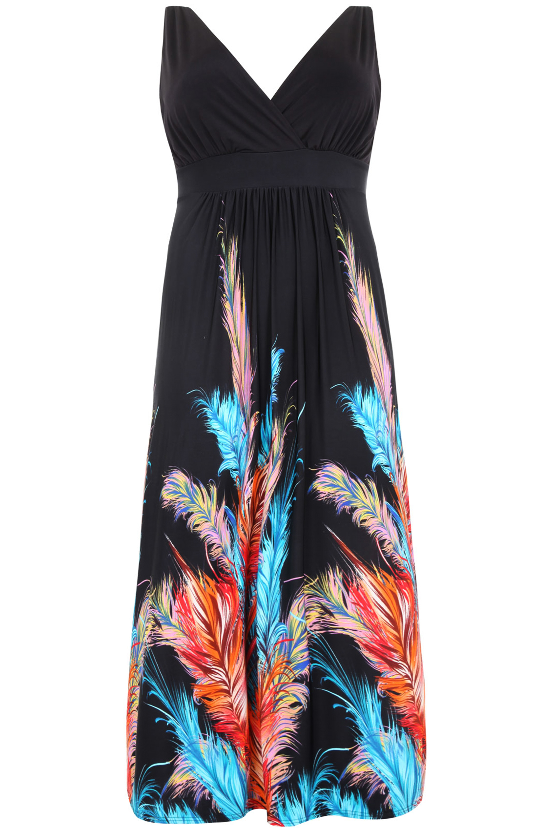 feather maxi