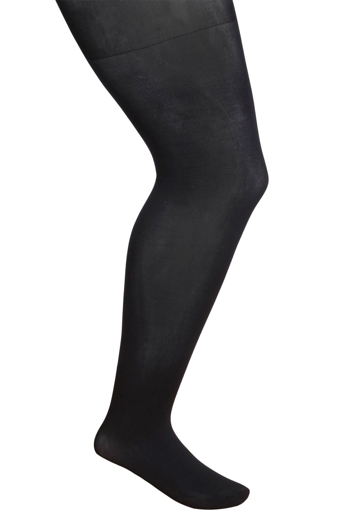 2 PACK Black 100 Denier Tights plus size 16 to 32