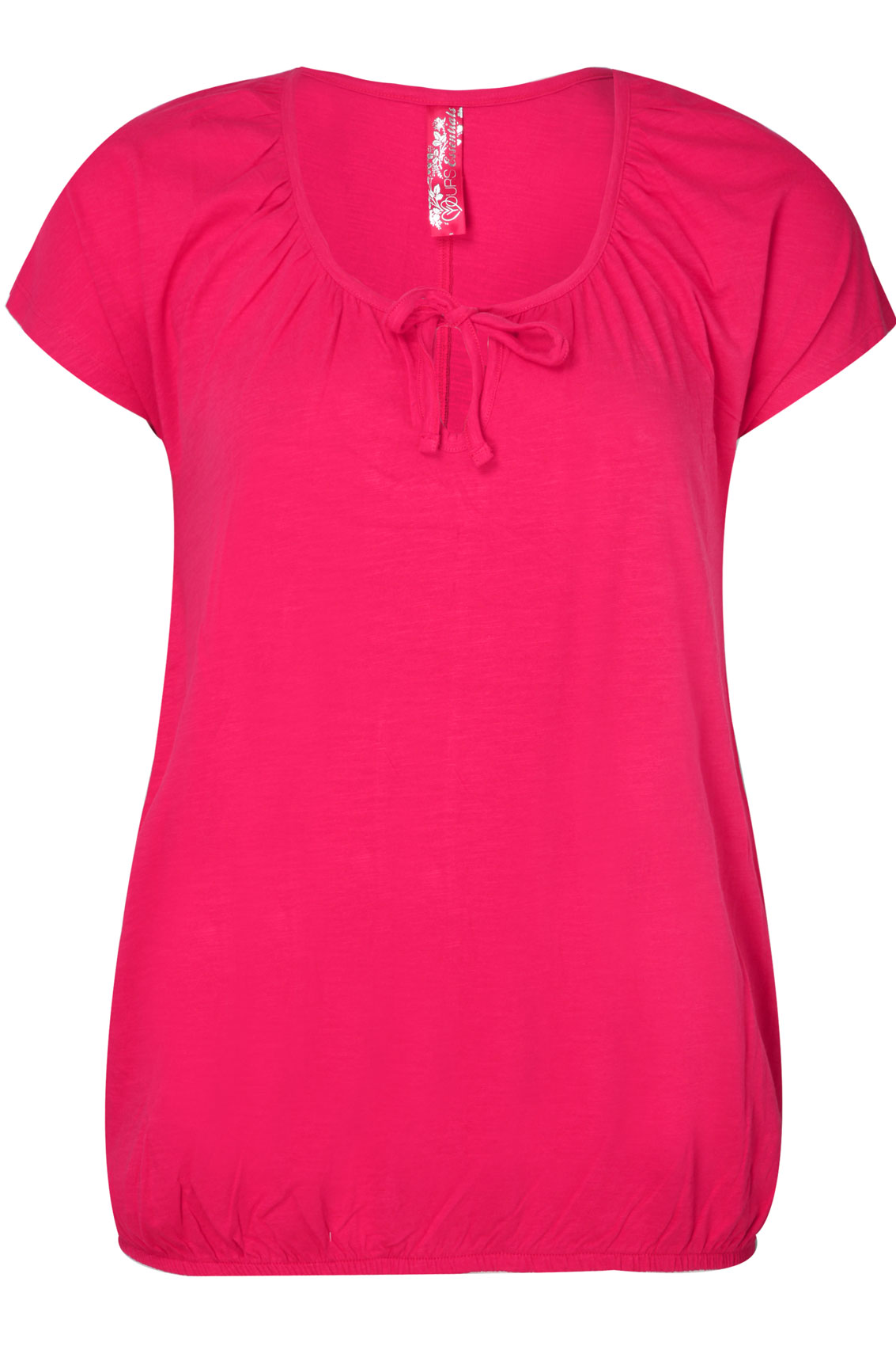 ladies bubble hem t shirts