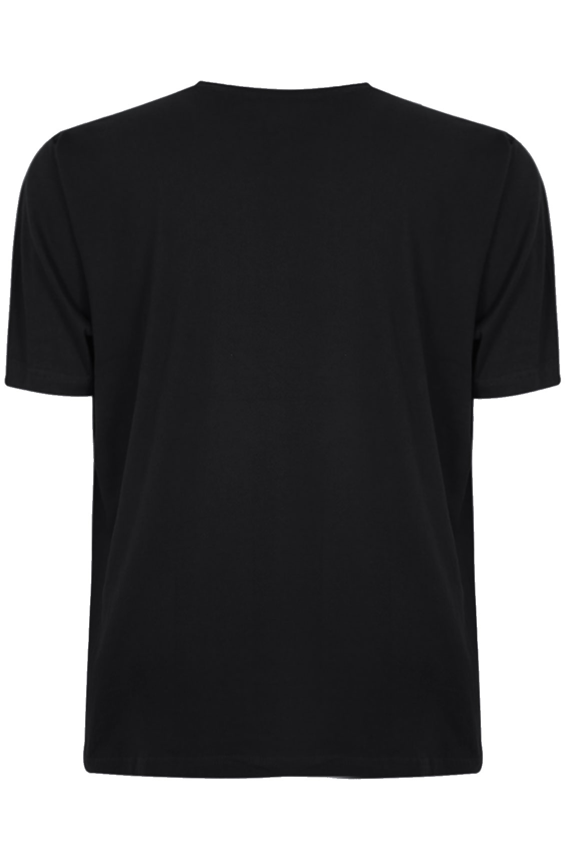 BadRhino Black  Basic Plain  Crew Neck T  Shirt  Extra large 