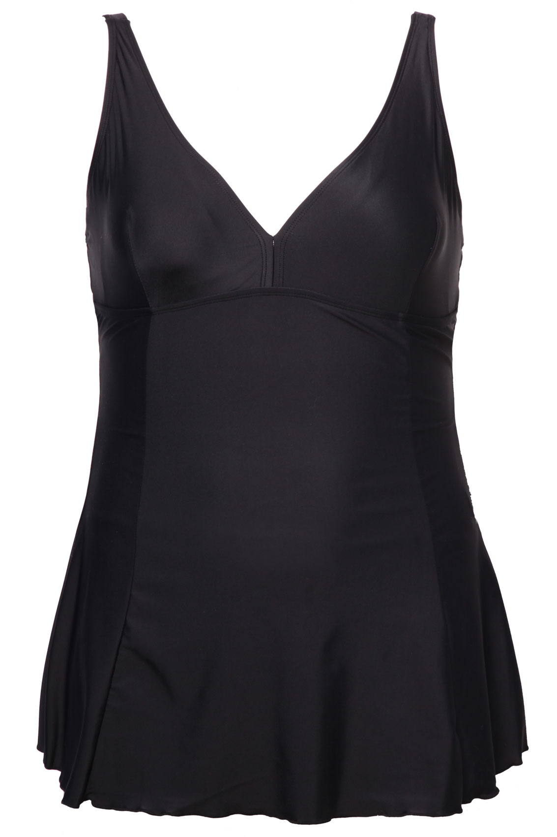 Black Skirted Swimsuit With TUMMY CONTROL Plus Size 16,18,20,22,24,26 ...