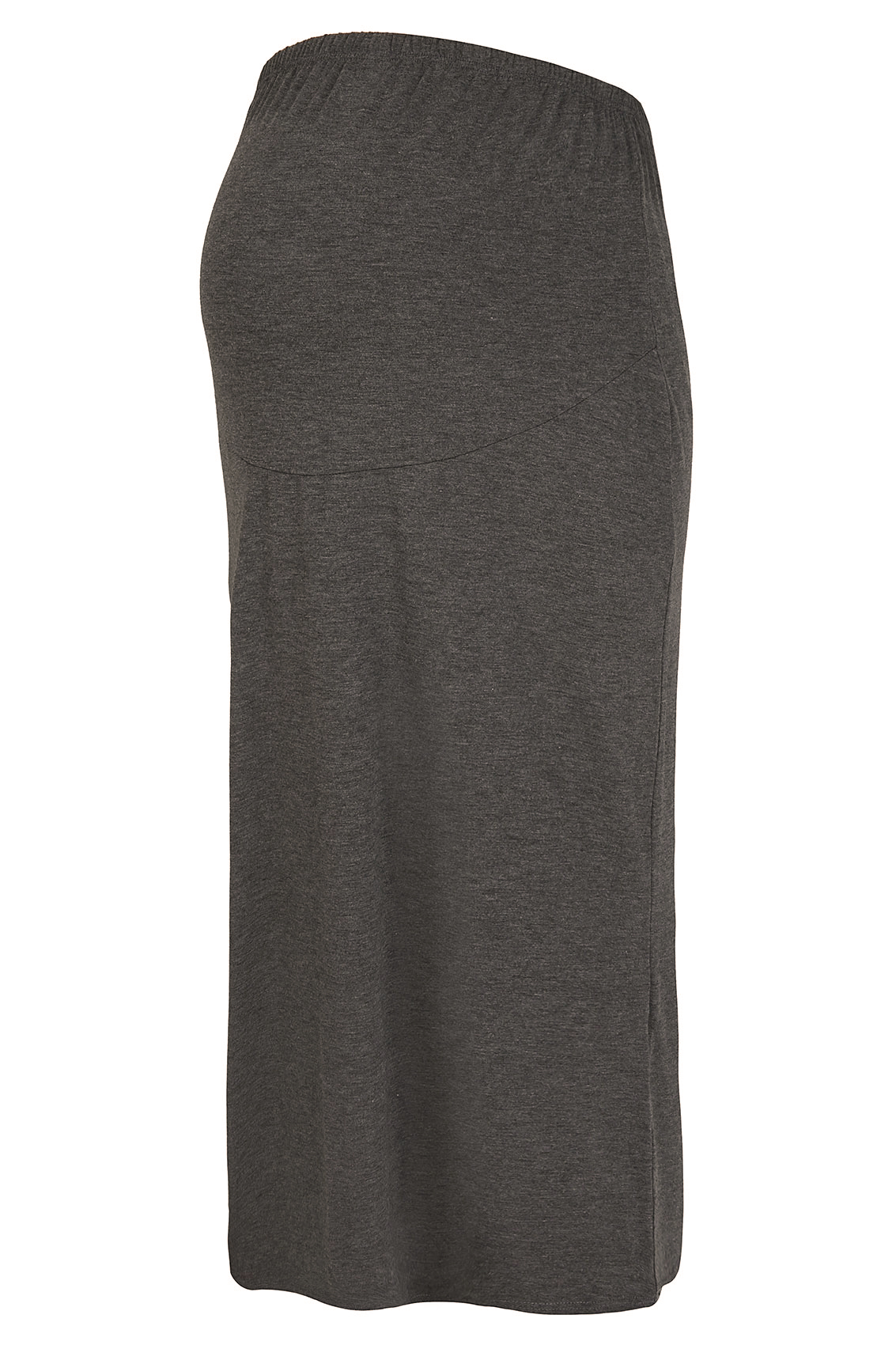 BUMP IT UP MATERNITY Grey Tube Maxi Skirt With Comfort Panel Plus Size 16 to 321133 x 1700