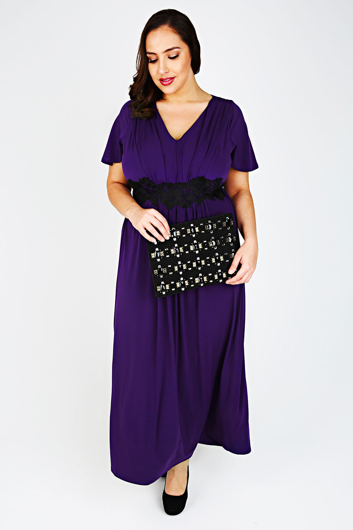 purple-maxi-dress-with-waist-embroidery-plus-size-14-16-18-20-22-24-26