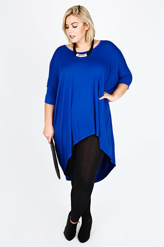 dipped hem top plus size