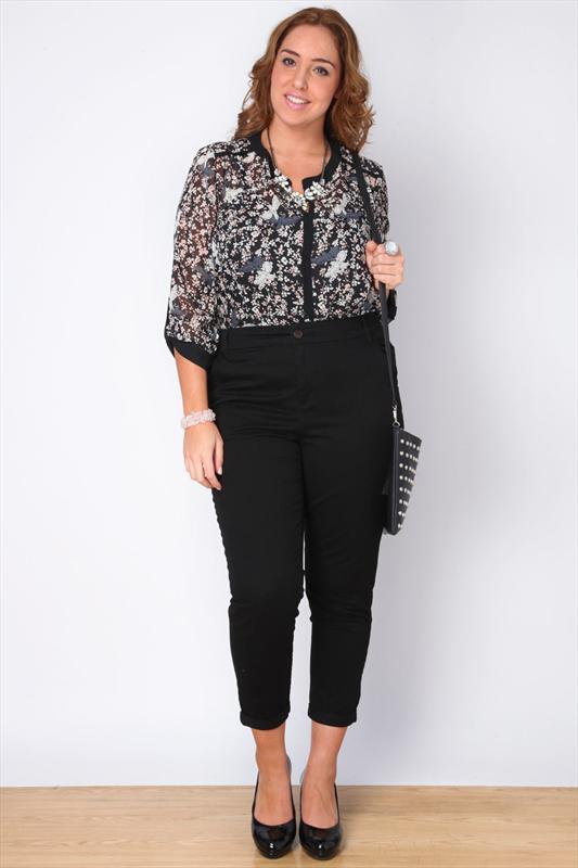 stretch chino trousers