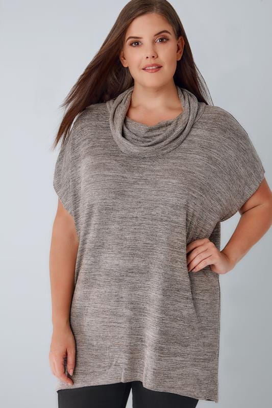 dipped hem top plus size