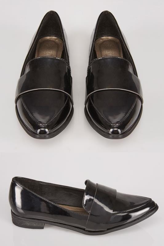 pointed loafers with heels