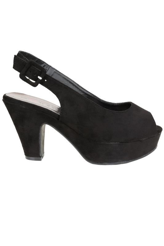 platform slingback