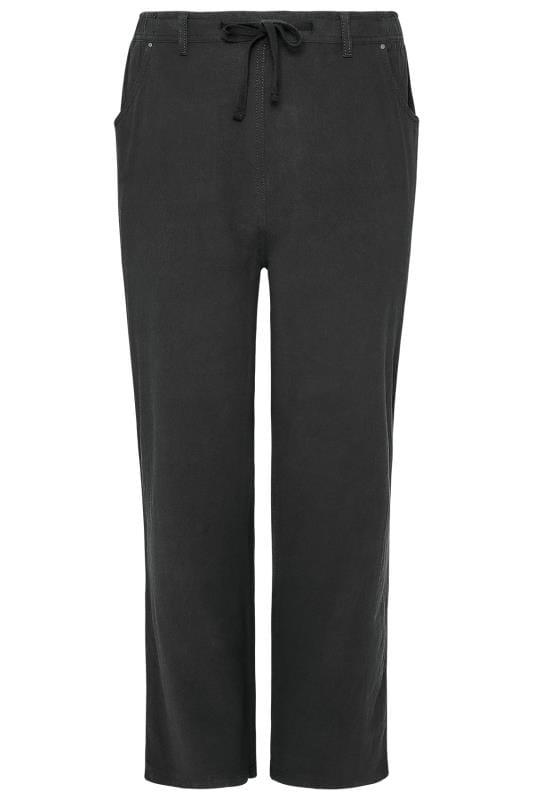 Plus Size Cotton Trousers | Ladies Trousers | Yours Clothing