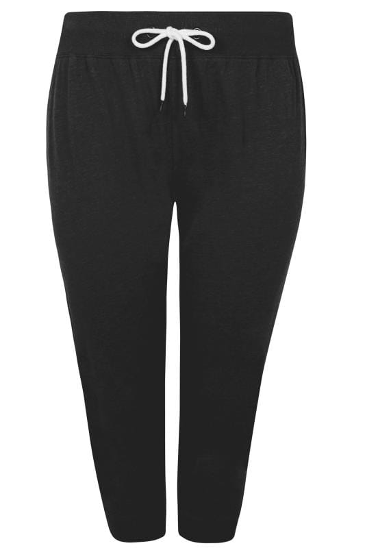 cropped joggers womens plus size