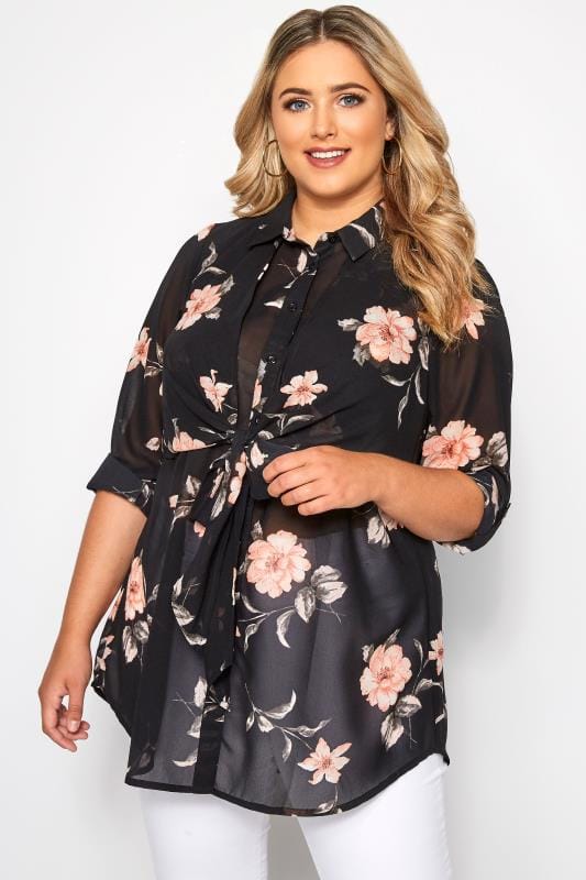 Plus Size Chiffon Blouses | Ladies Chiffon Blouses | Yours Clothing