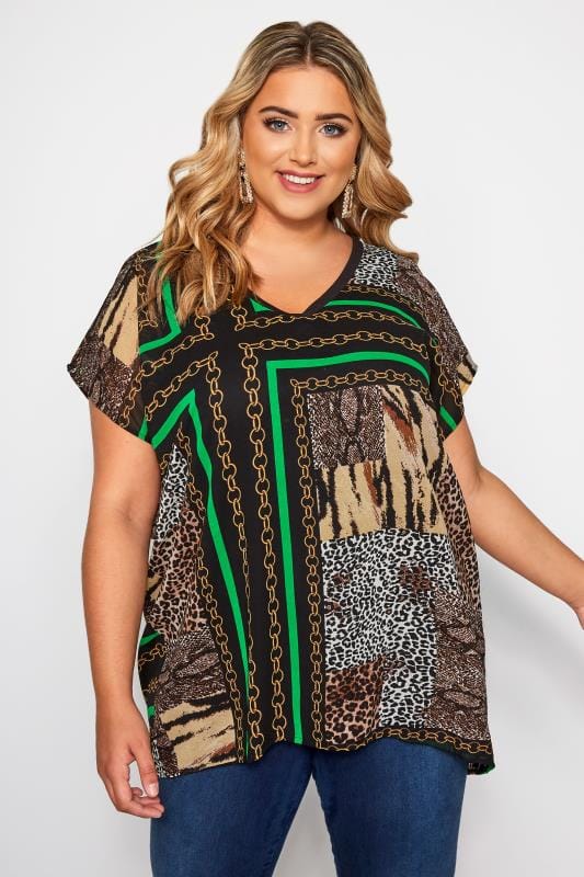 Plus Size Chiffon Blouses | Ladies Chiffon Blouses | Yours Clothing