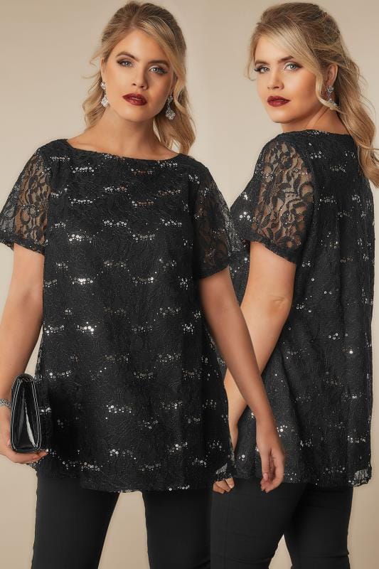 Plus Size Evening Tops