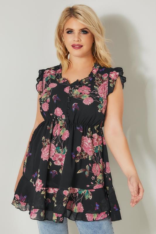 pink rose clothing plus size