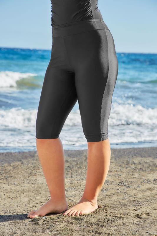 Download Black Stretch Swim Shorts plus sizes: 16,18,20,22,24,26,28 ...