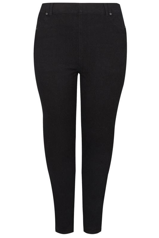 Black Ultimate Comfort BEST FRIEND Jeggings , plus size 16 to 36