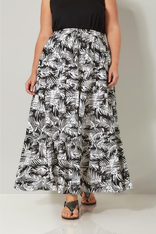 Plus Size Maxi Skirt | Ladies Skirts | Yours Clothing