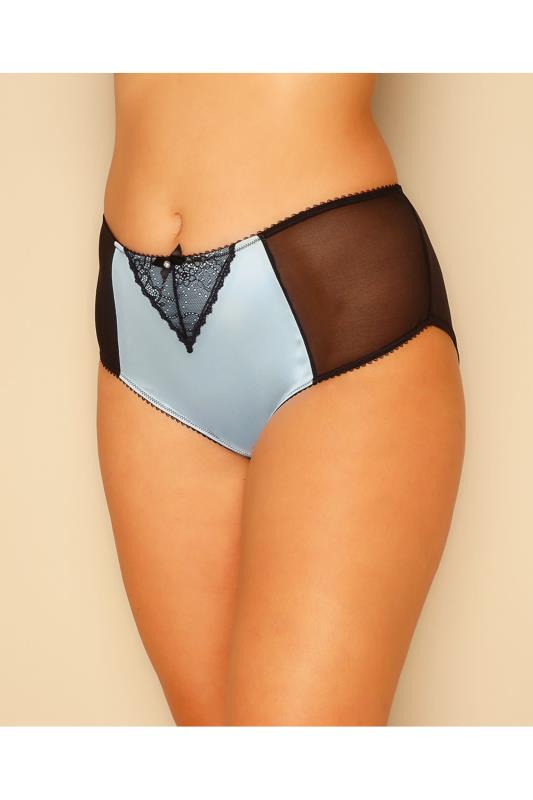 Pretty little thing space grey tonal panties 0 9