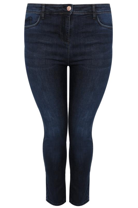 Indigo Blue Skinny SHAPER AVA Jeans, Plus size 14 to 28