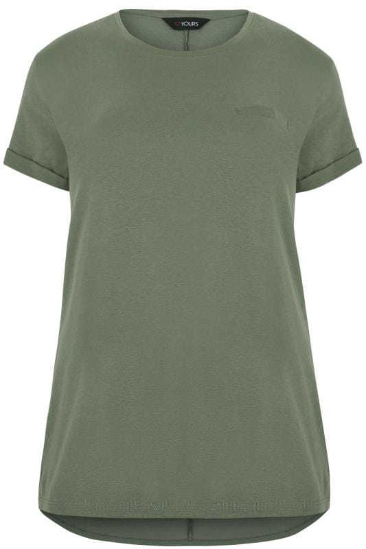 Plus Size Basic T-Shirts & Vests | Yours Clothing