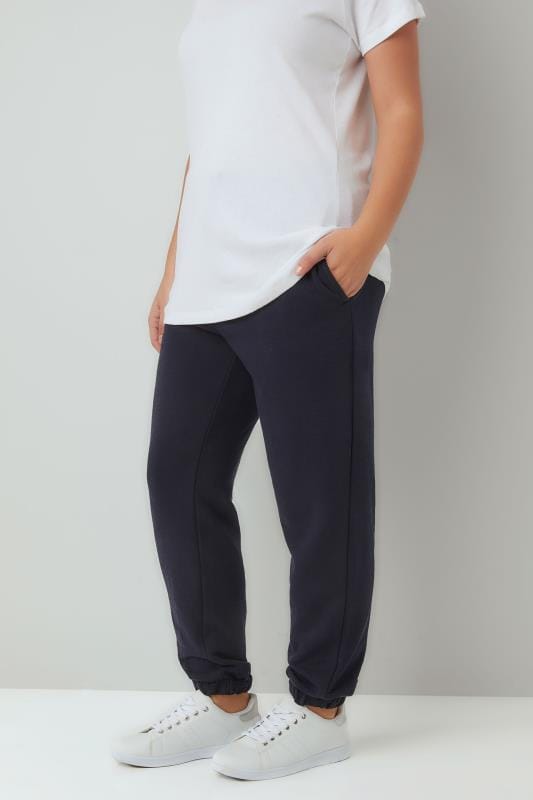 plus size cuffed joggers