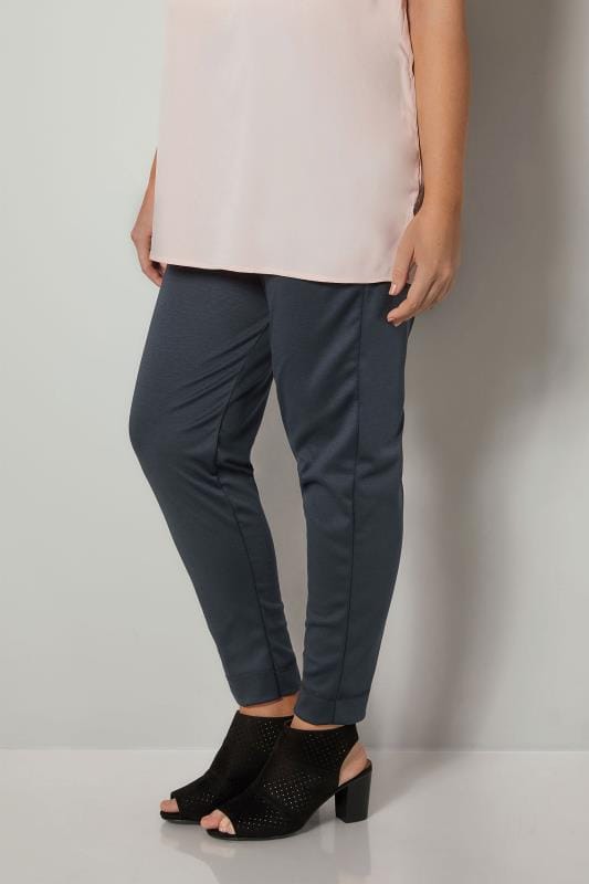 navy harem trousers