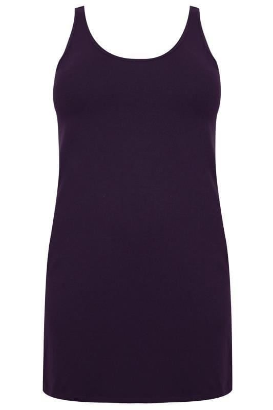 plus size longline vest tops