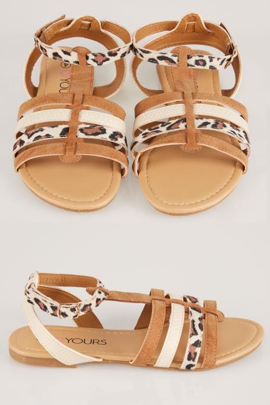 tan and gold sandals