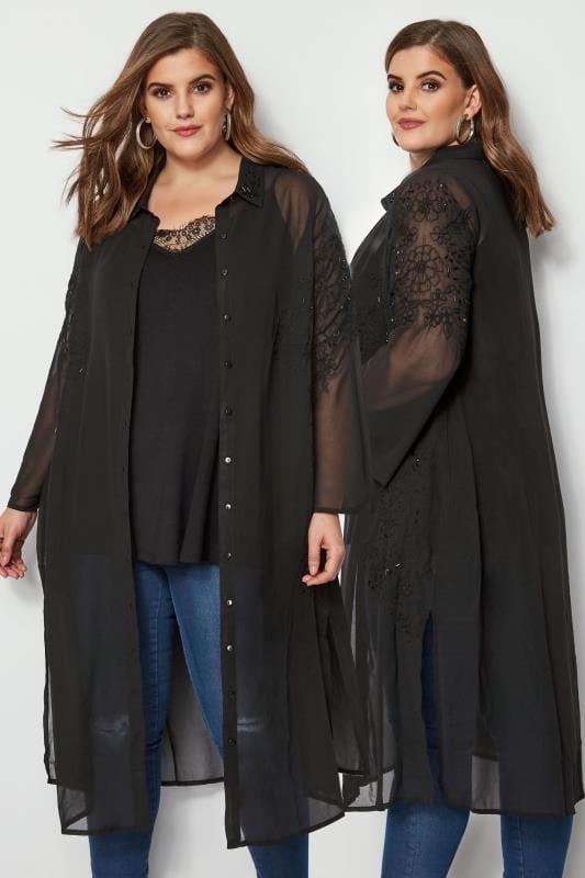 maxi length shirt