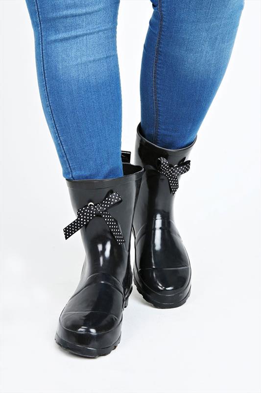 patent fleece lined wellies