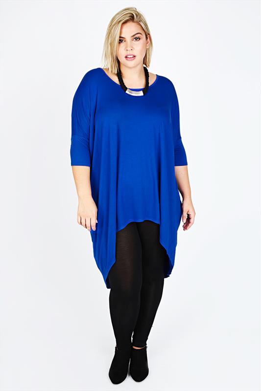 dipped hem top plus size