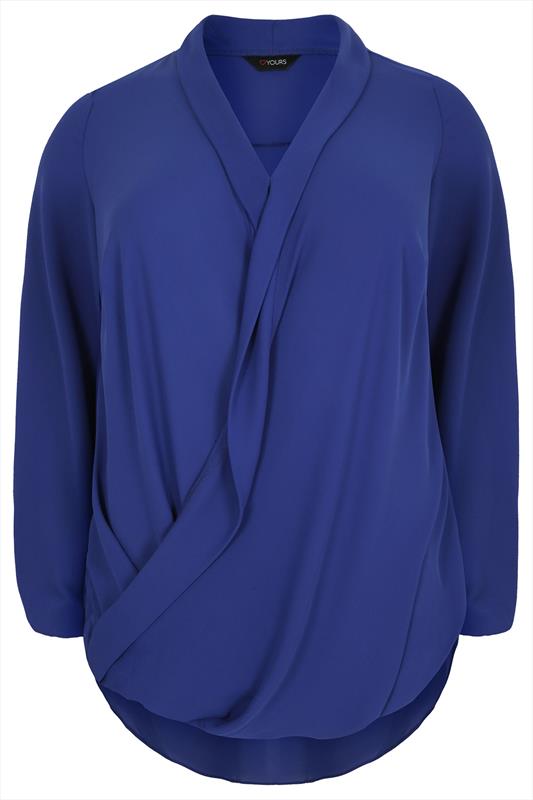 cobalt blue blouse uk