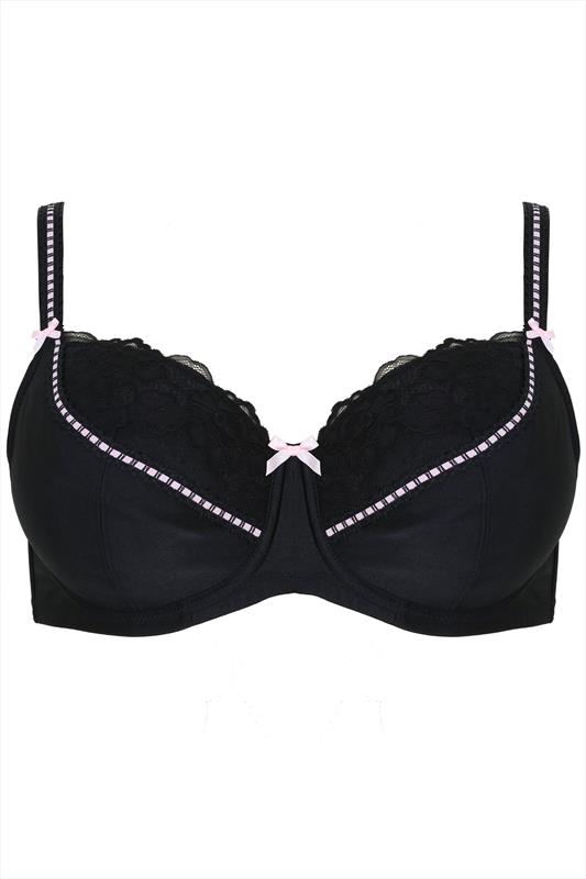 bra pink soft padded underwired