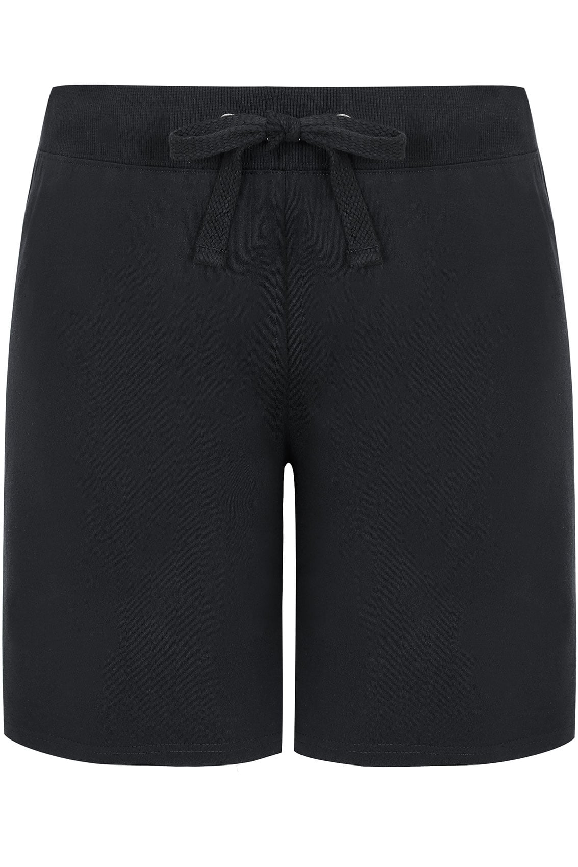 Black Jogger Shorts, Plus size 16 to 36
