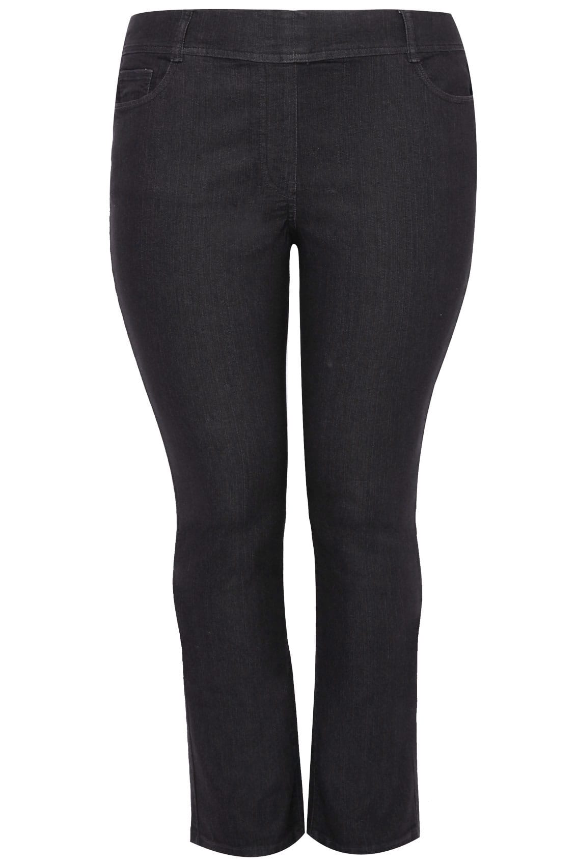 plus size straight leg jeans