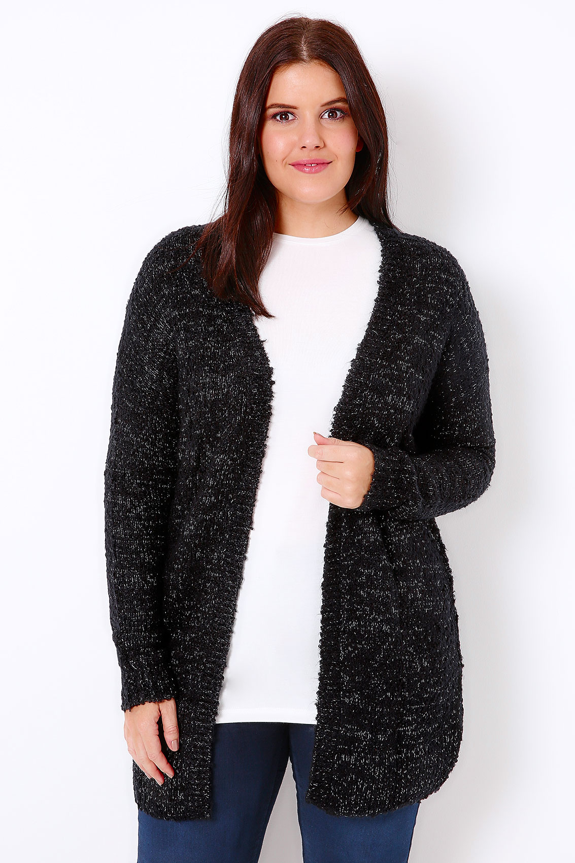 Ireland sri plus size chunky cardigan weight