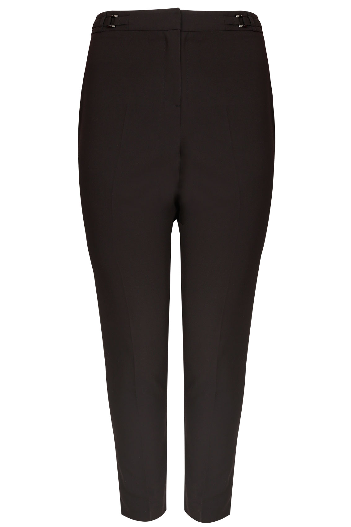 next black slim fit trousers