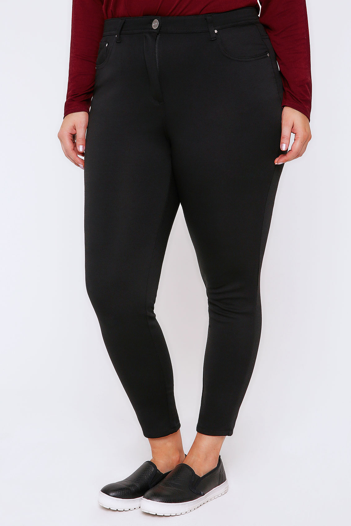 new look black jeggings