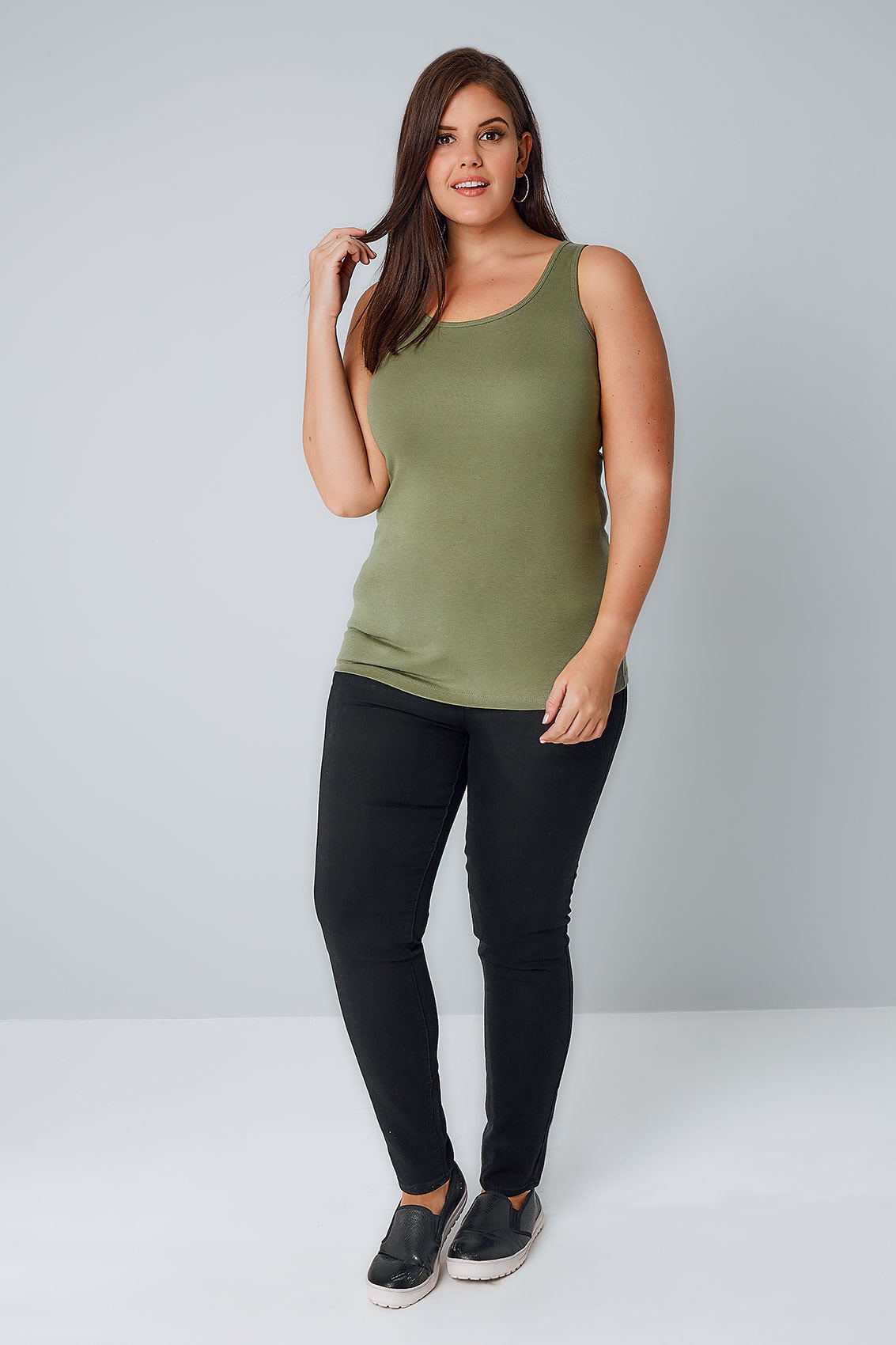 plus size skinny jeans