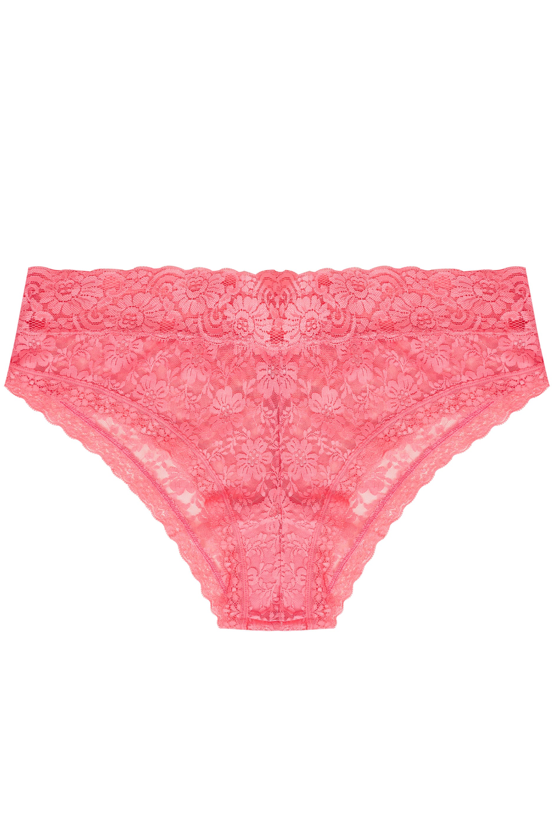 pink high leg lace insert body 8 5