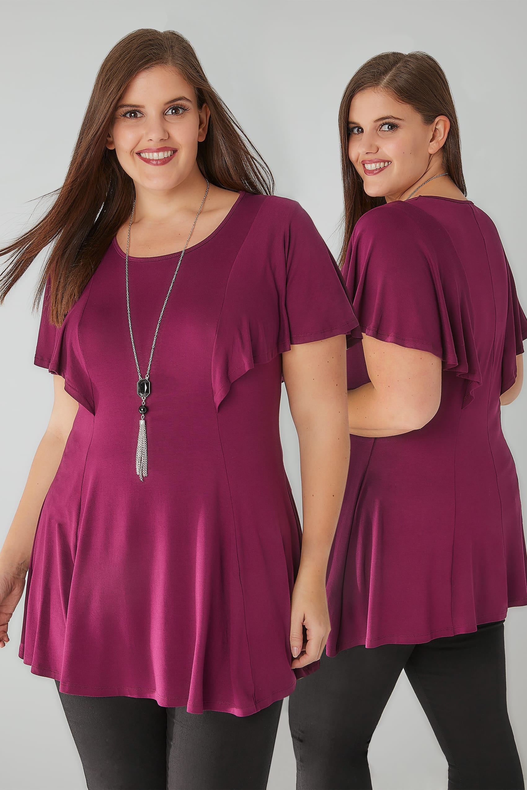 Plus Size Blouses | Ruffle Blouse | Yours Clothing