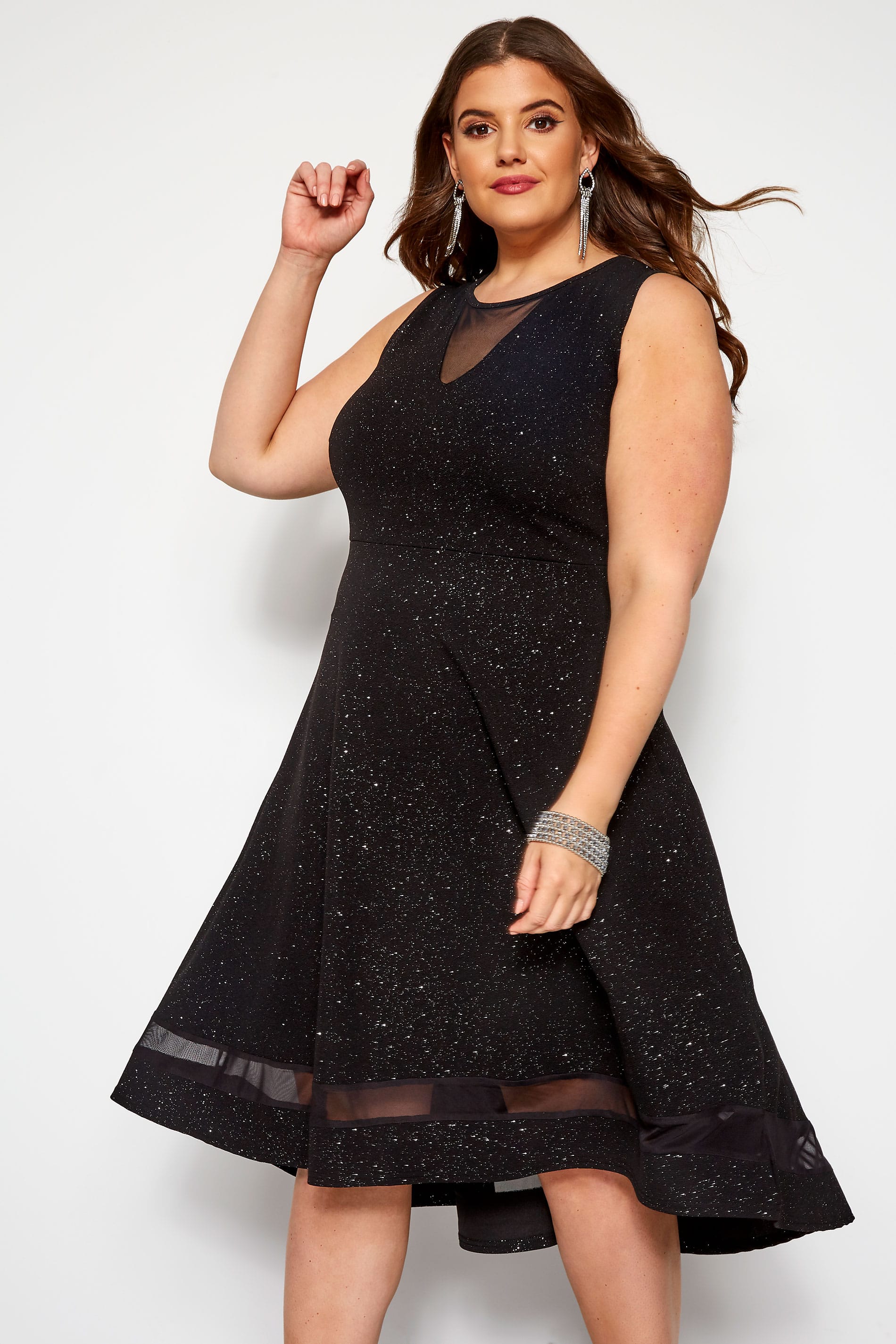 plus size skater dress
