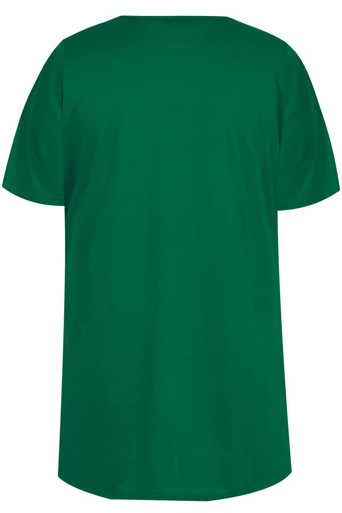 Green Oversized Varsity 58 Print T-Shirt plus size 16 to 32