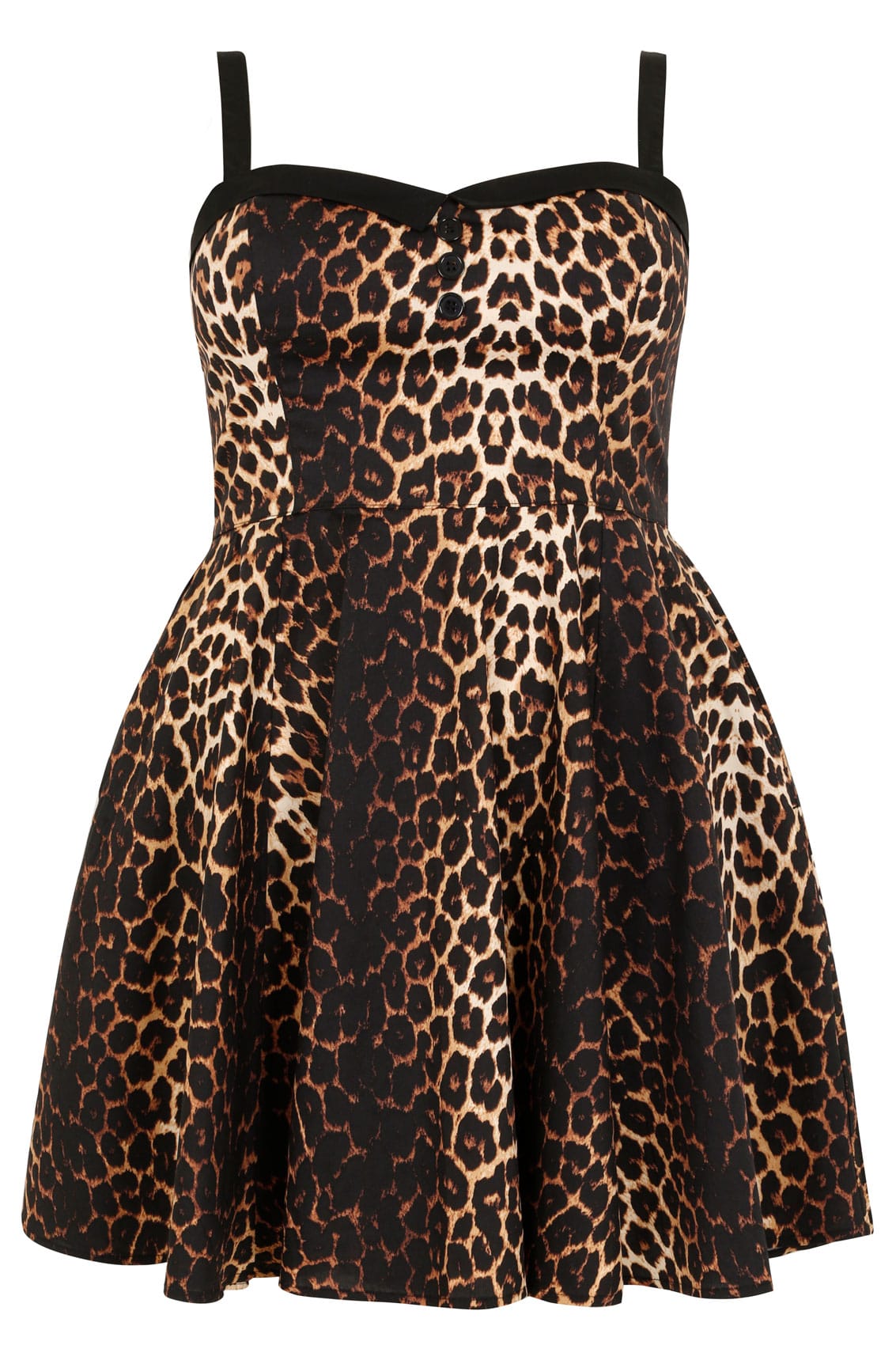 Mini dress leopard