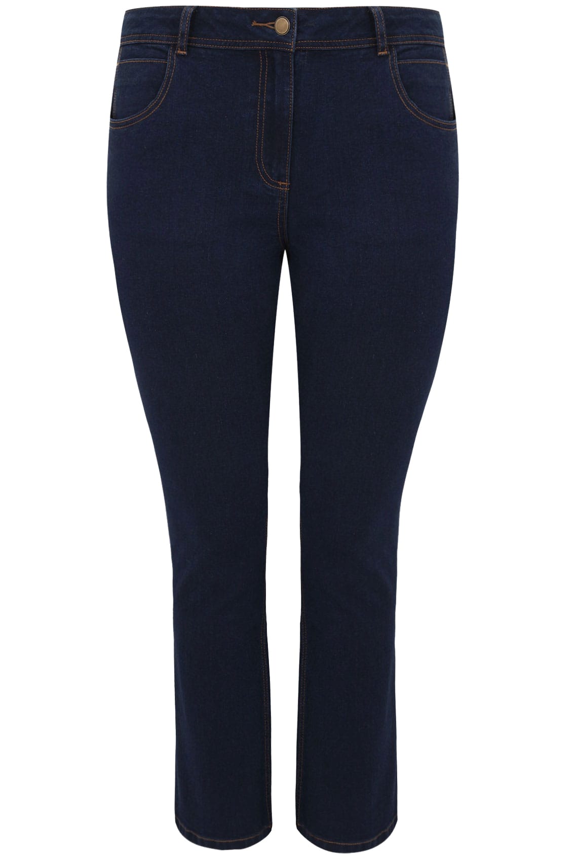 Indigo Blue Straight Leg RUBY Jeans Plus size 14 to 36
