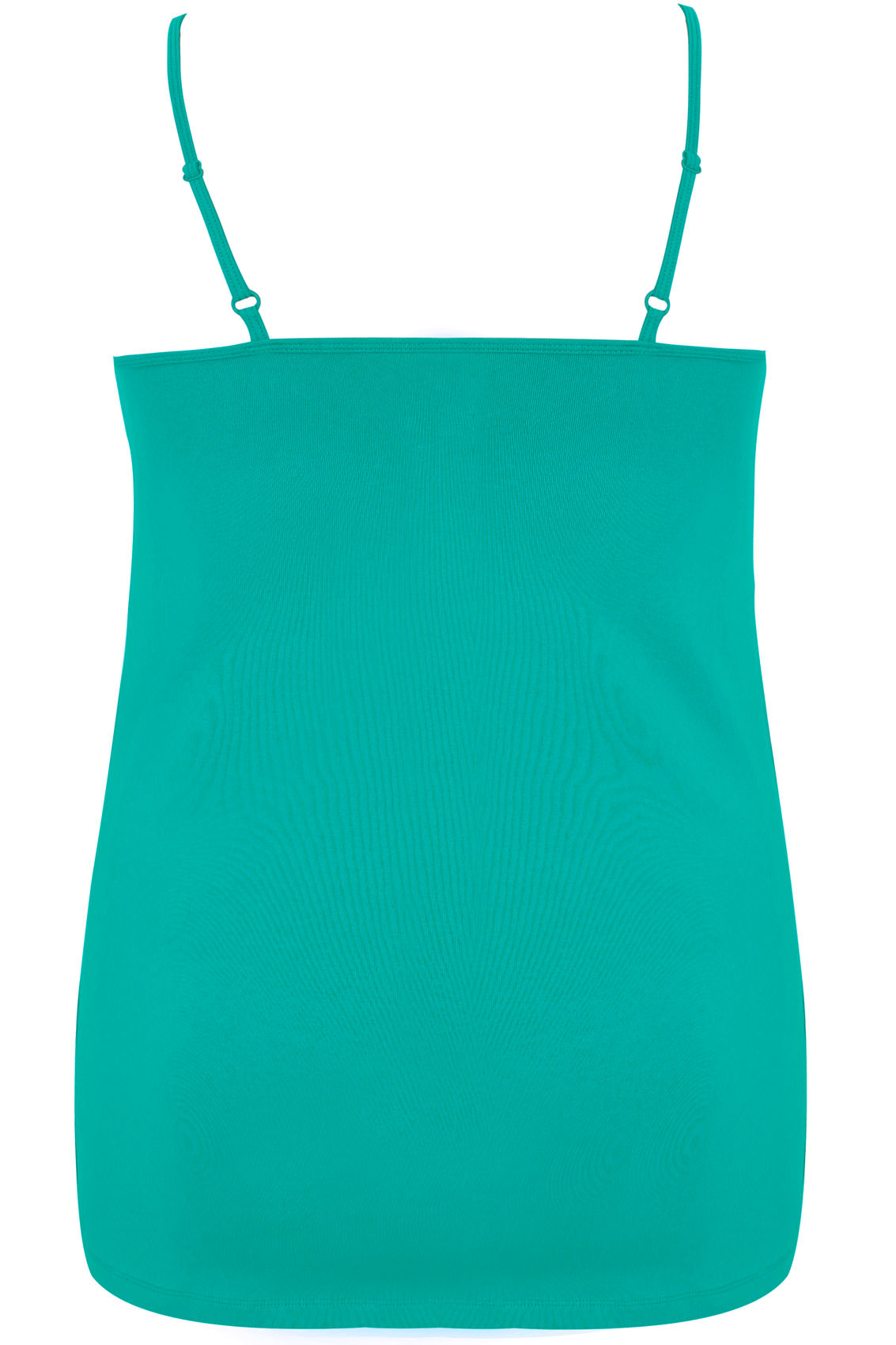 Jade Green Cami Vest Top, Plus size 16 to 36