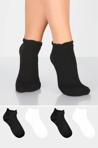 3 PACK Black Sheer Knee High Socks With Comfort Top