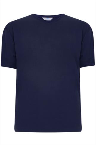 plain blue black t shirt